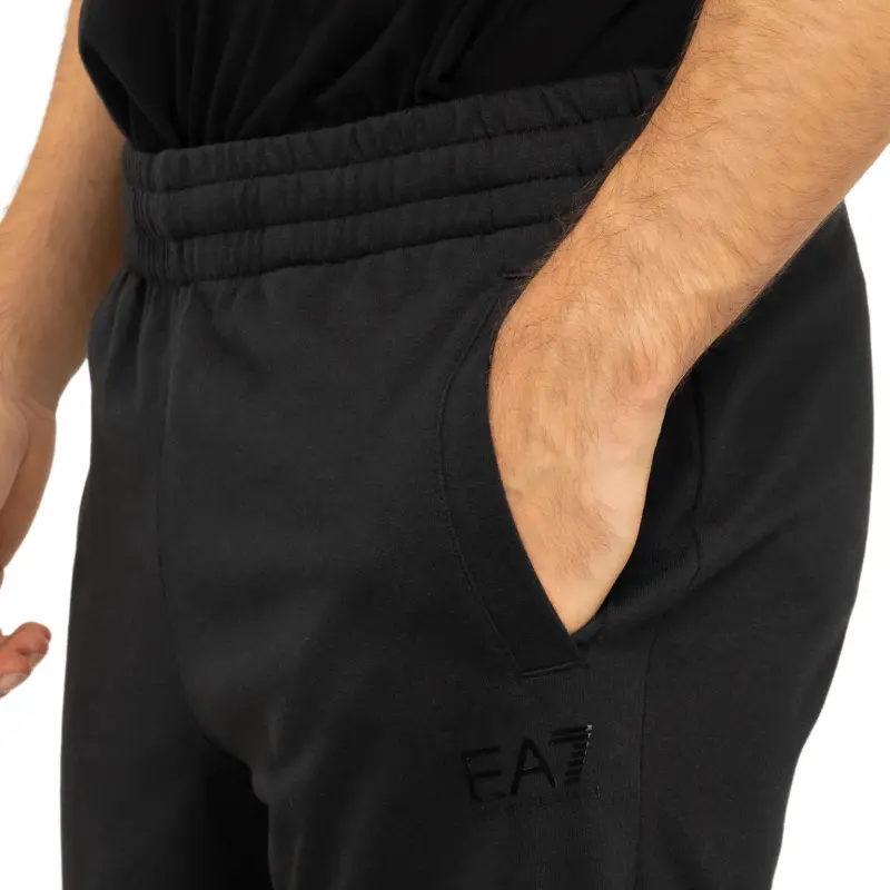 EMPORIO ARMANI Knitted Sweatpants Men Black-2