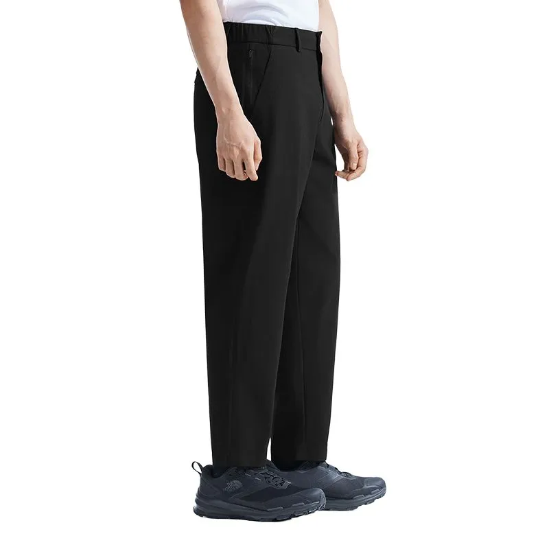 THE NORTH FACE City Outdoor Collection Knitted Sports Pants Men's Cosmic Black-3