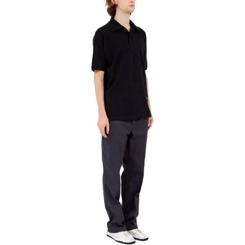 Maison Margiela Straight Hem Polo Shirt-3