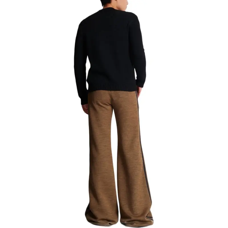BALMAIN Jacquard Logo Crewneck Sweater-3