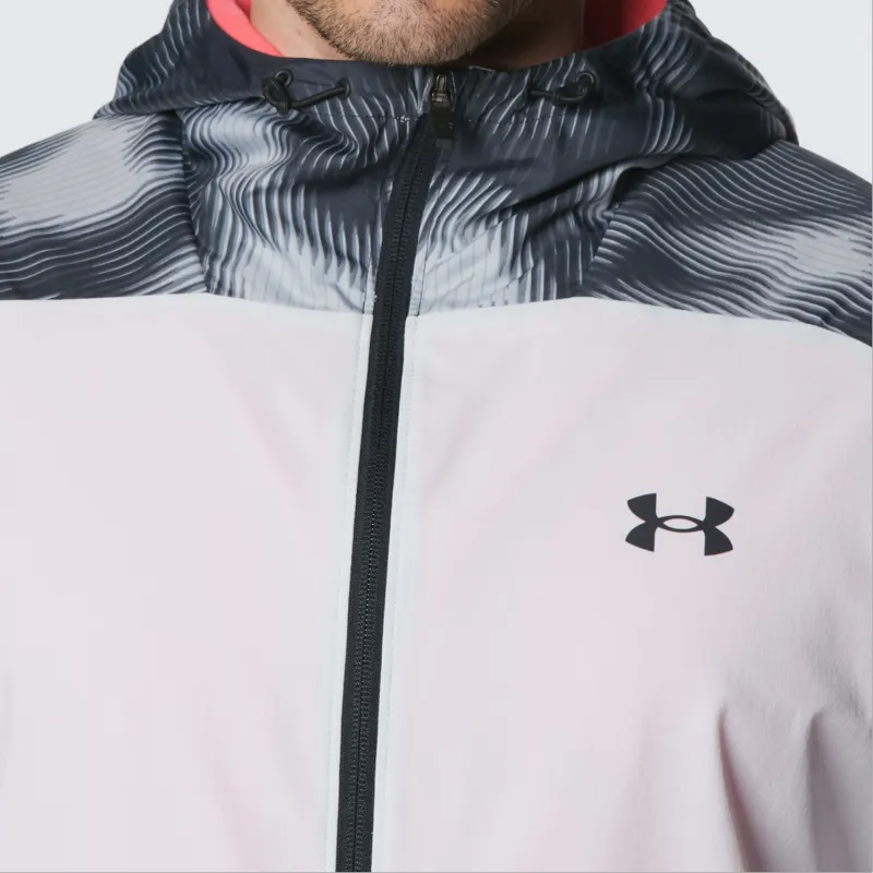 Under Armour Jackets Coats Men's White Gray-3