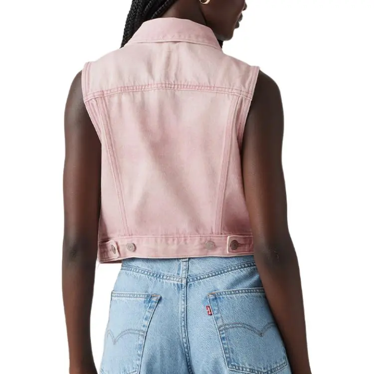 Levis Vests Women's Pink-2