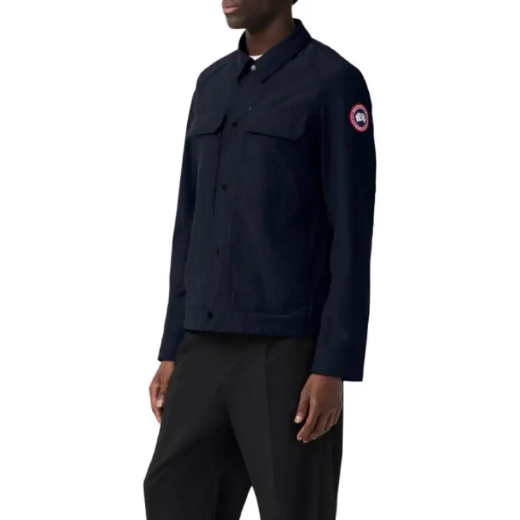 Canada Goose Burnaby Logo Jacket-3