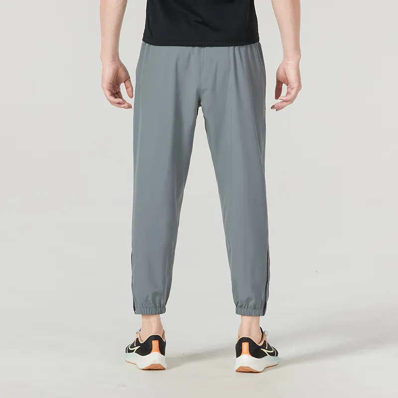 Nike Dri Fit Knitted Sweatpants Men's Blue-3
