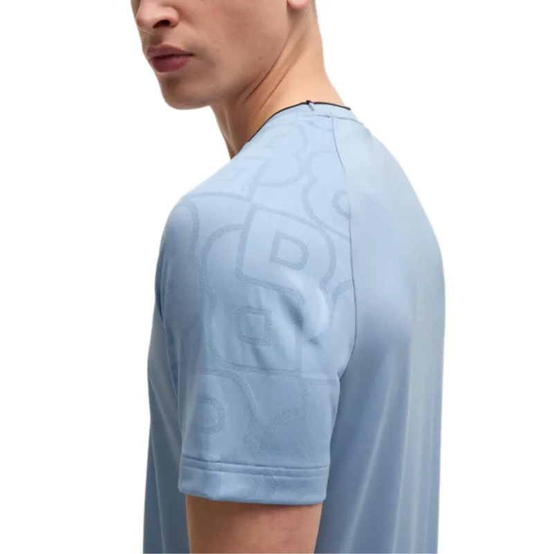 HUGO BOSS FW24 T Shirt Men's Light Blue-4