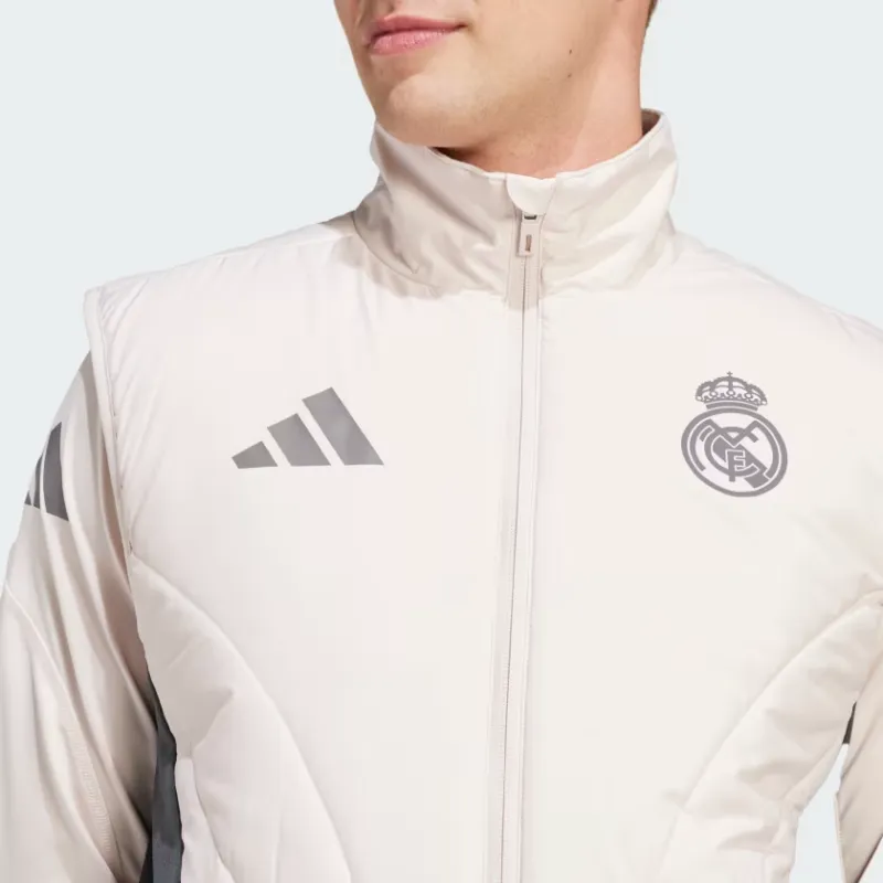 Adidas Originals Real Madrid Winterized Vest Men's Gray-5