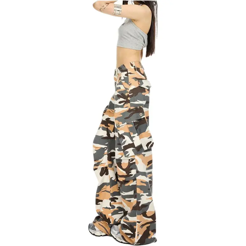 Concubine Zhu Jeans Women's Camouflage-3