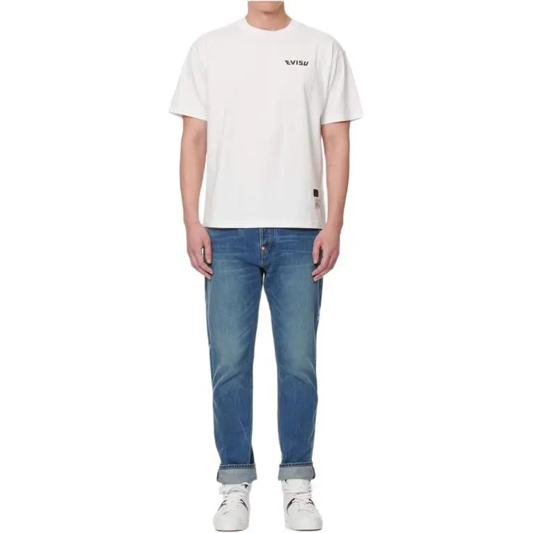 EVISU Jeans Men Denim Blue-3