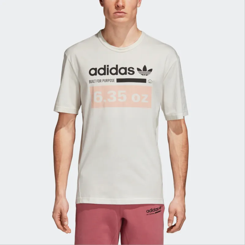 Adidas Originals Kaval Graphic T Shirt Men's White-2