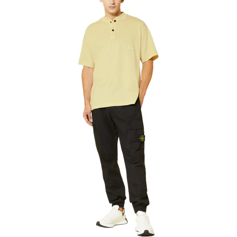 STONE ISLAND T Shirt Men's Light Yellow-1