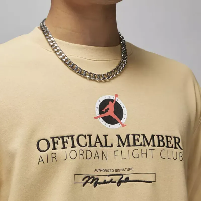 Jordan Flight Mvp Lightweight Fleece Crew Neck Sweatshirt-3