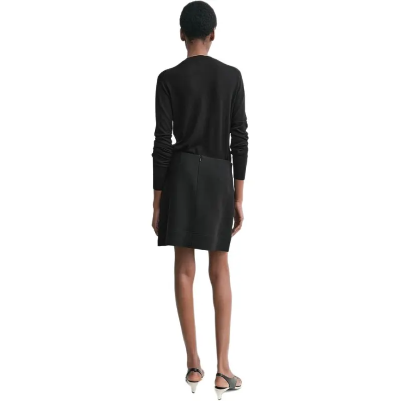 TOTEME Casual Short Skirts Women's Black-3