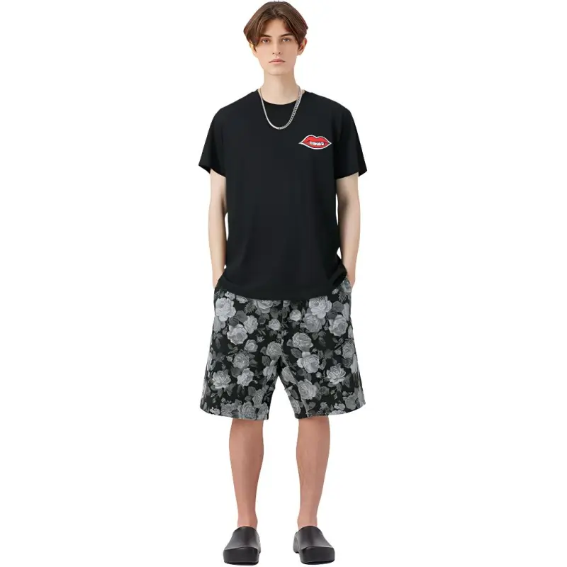CLOT X DR. WOO SS23 Co branded Series T Shirts Unisex Black-2
