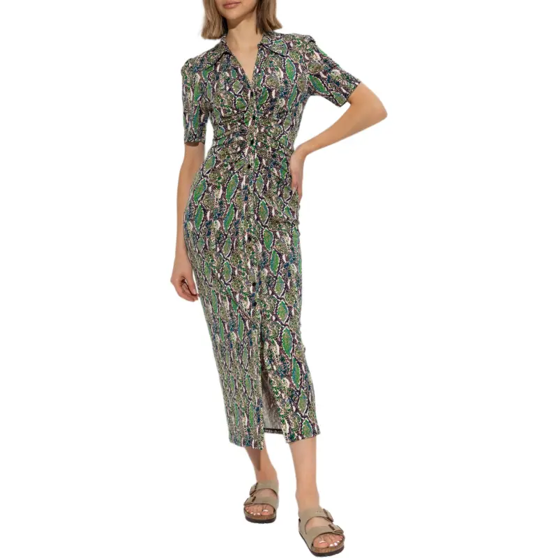 DVF Diane Von Furstenberg Zoey Printed Midi Dress-3