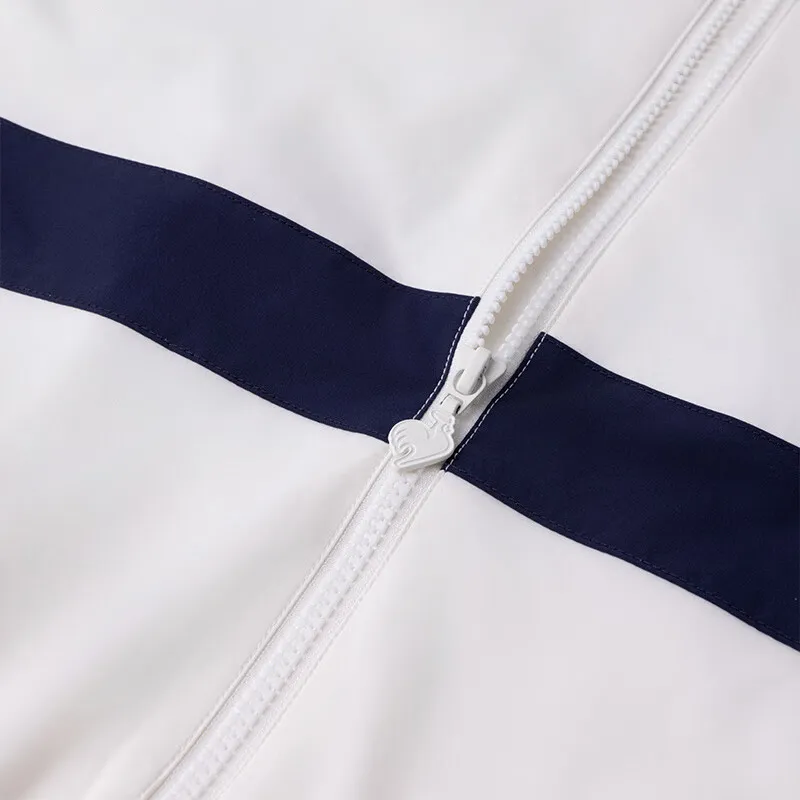 Le Coq Sportif Jackets & Coats Unisex Ivory White-3