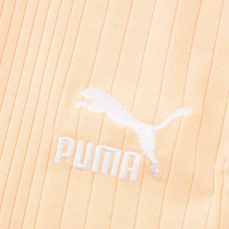 PUMA SS24 Tank Tops Women's Peach-3