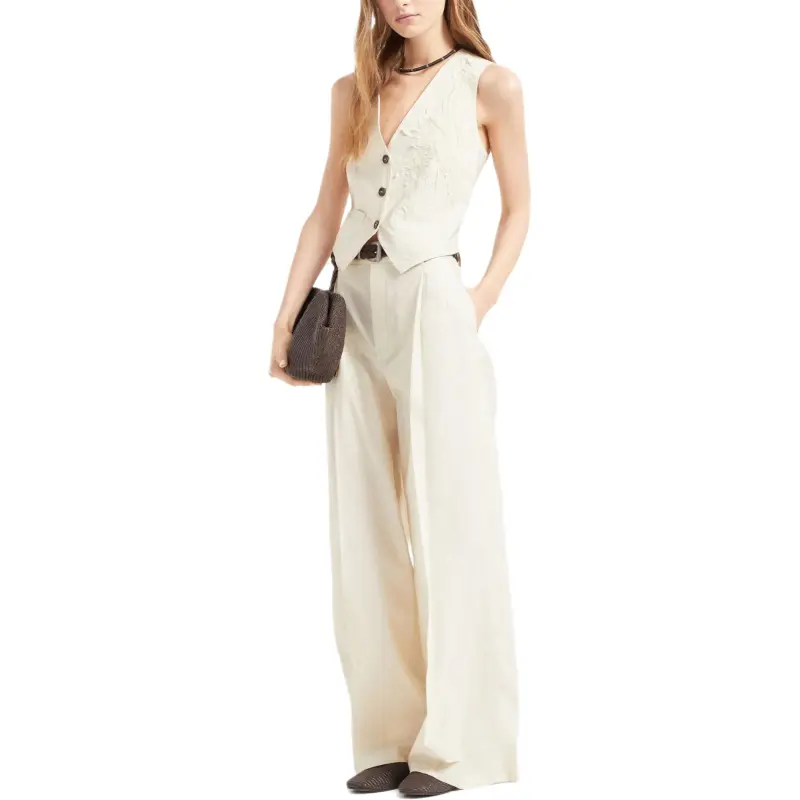 Brunello Cucinelli Wide leg Trousers-3