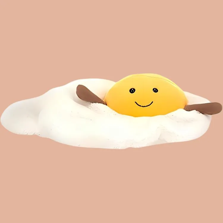 JELLYCAT Fun Food Collection Poached Egg Dolls Plush Doll 27cm Height-4