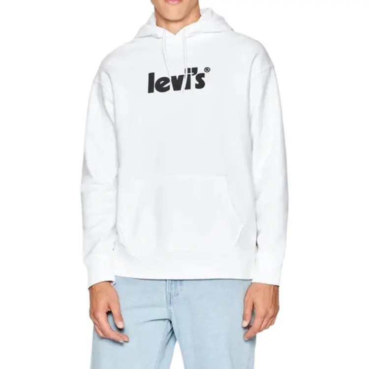 Levis Sweatshirts Men White-3
