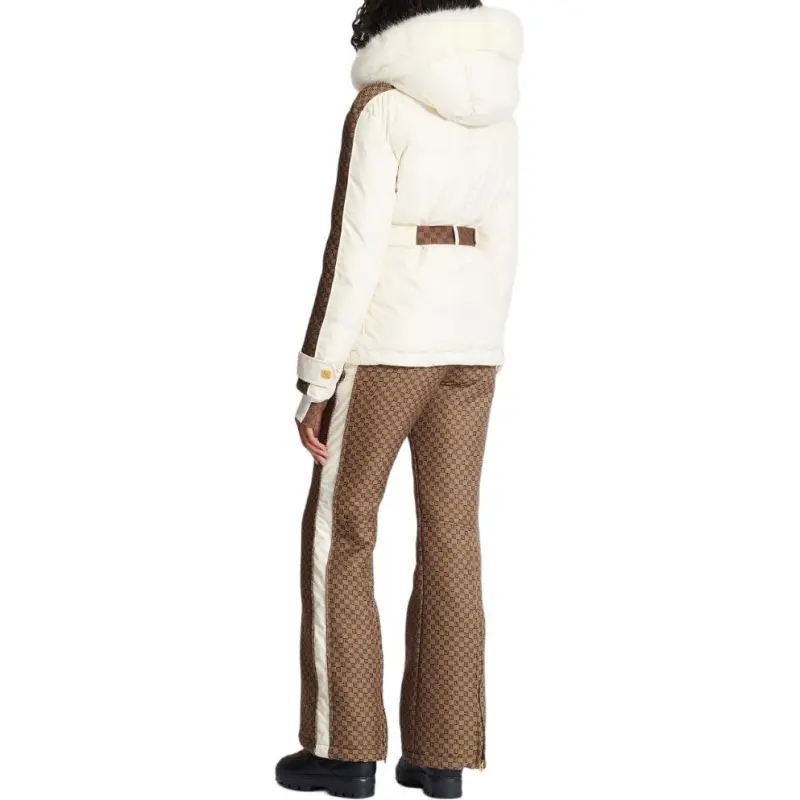 BALMAIN Pb Monogram Belted Ski Jacket-5