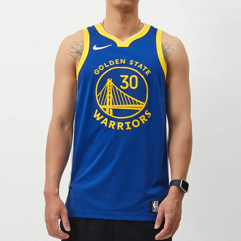 Nike X Nba Golden State Warriors Stephen Curry Dri Fit Adv 2020/21 Icon Edition Swingman Jersey-2