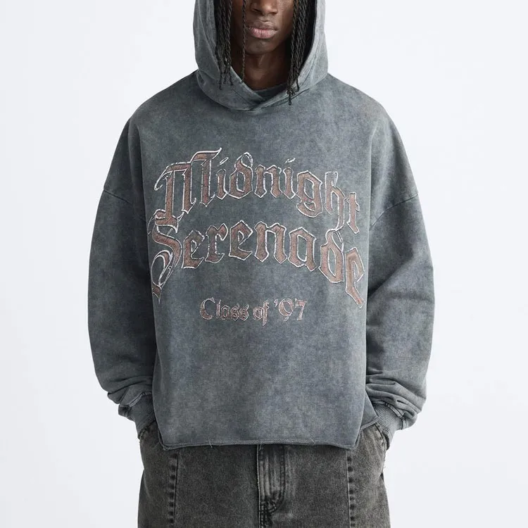 ZARA Sweatshirt Men's Light Gray-2