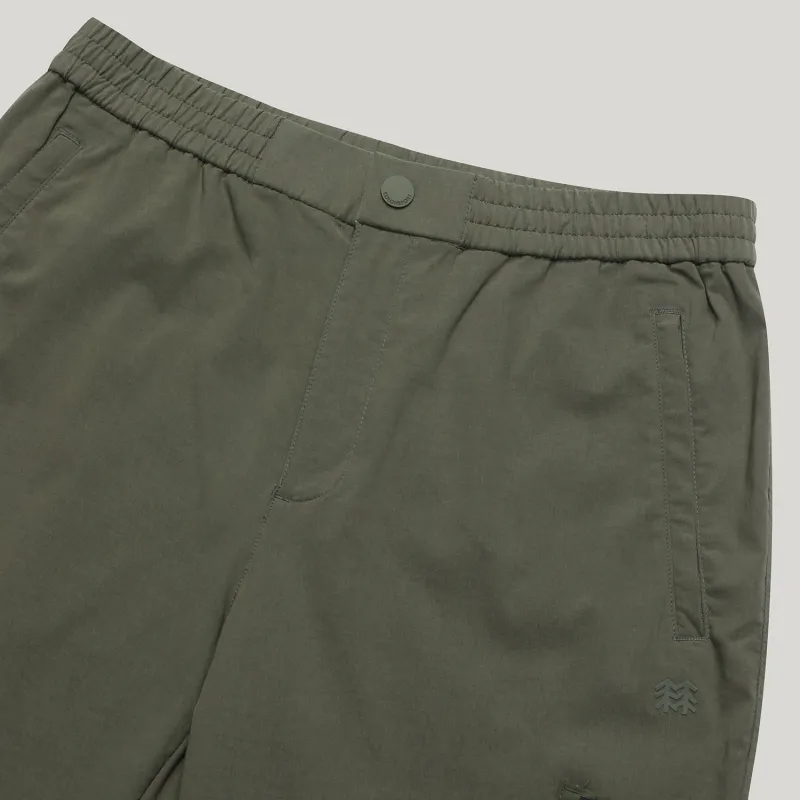 KOLON SPORT Sotsori Bus Casual Pants Men's Khaki Yellow Color-2