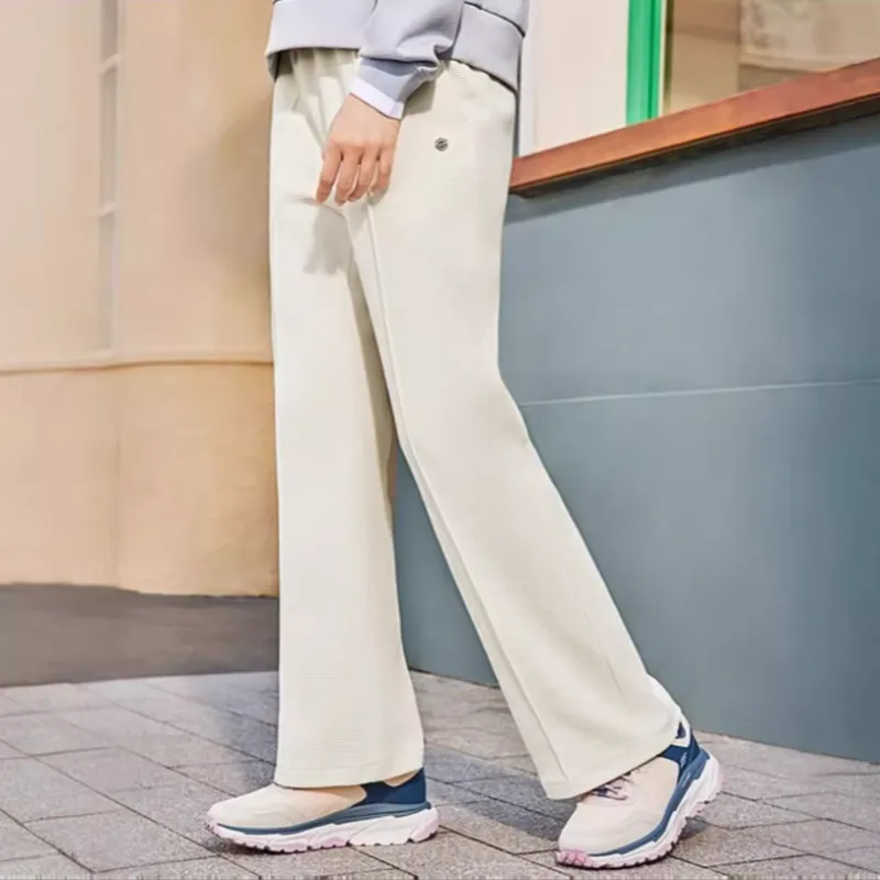 Skechers Knitted Sweatpants Women's Pearl White-2