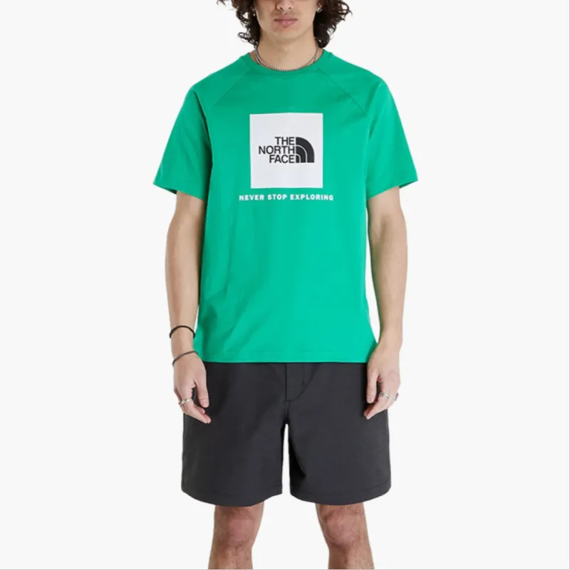 THE NORTH FACE REDBOX T Shirt Men's Green-3