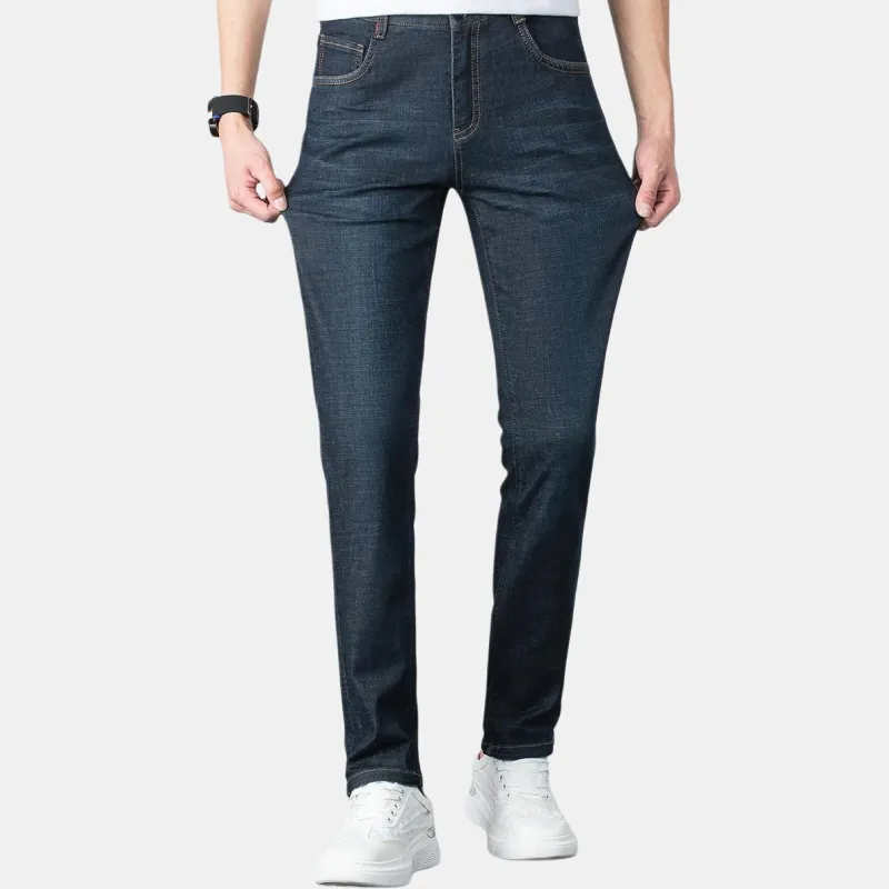 Red Bean Jeans Men's Black Gray-4