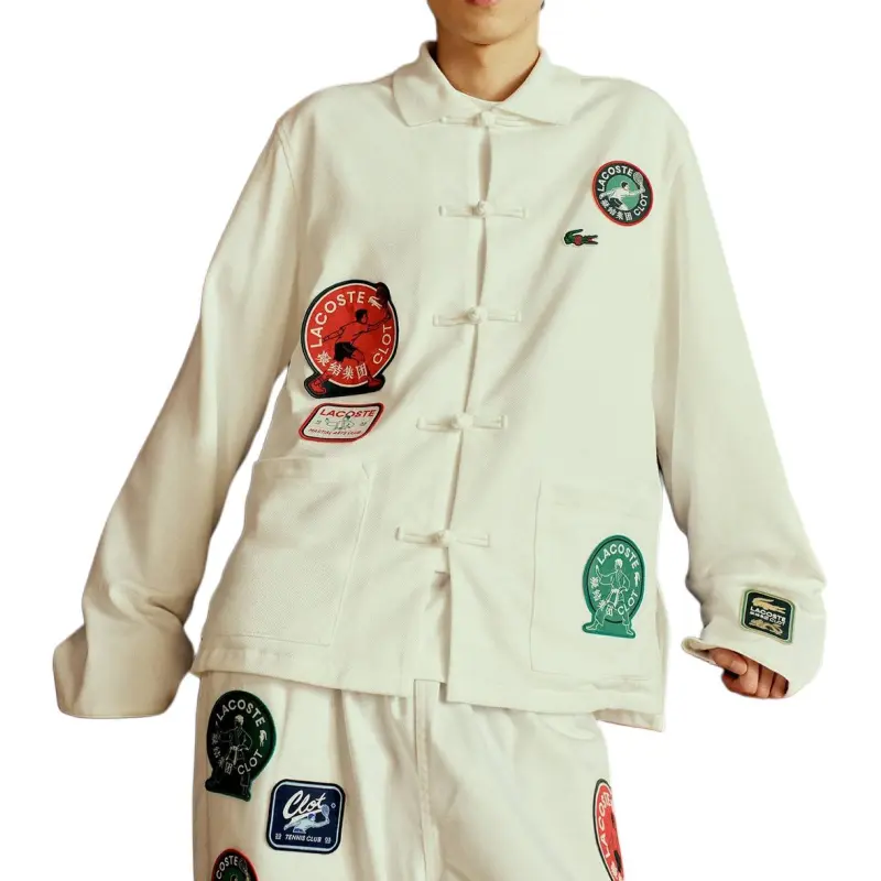 LACOSTE Shirts Unisex White-1
