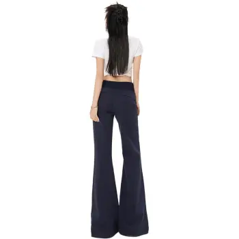 Wen Shan Casual Pants Women's Royal Blue