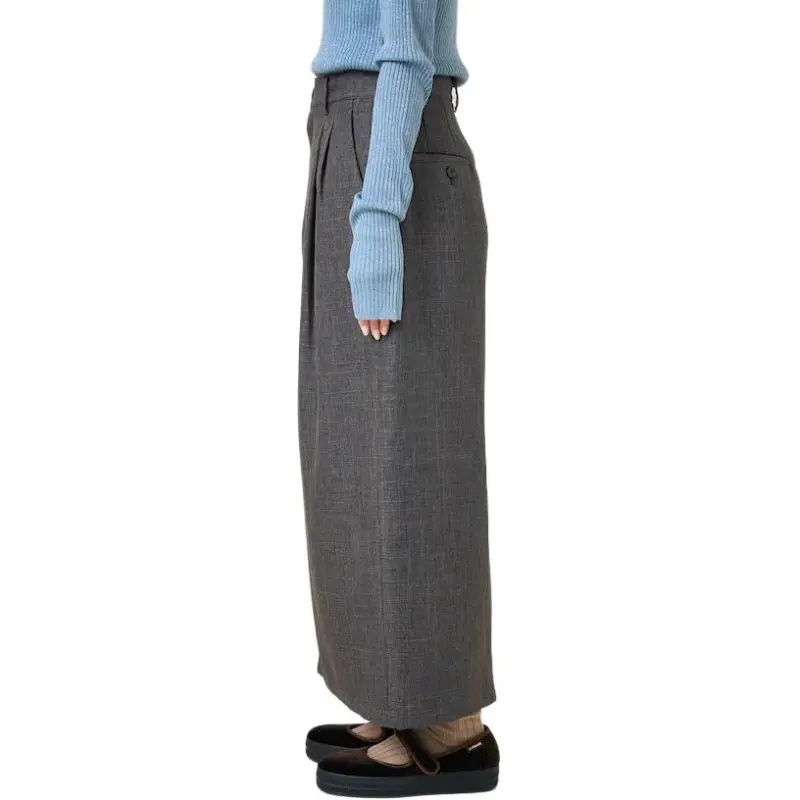 FREAK'S STORE Casual Long Skirt Women's Brown-6