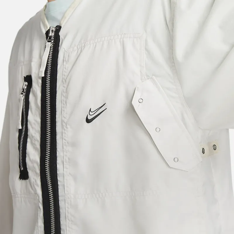 Nike Jackets Men White-3