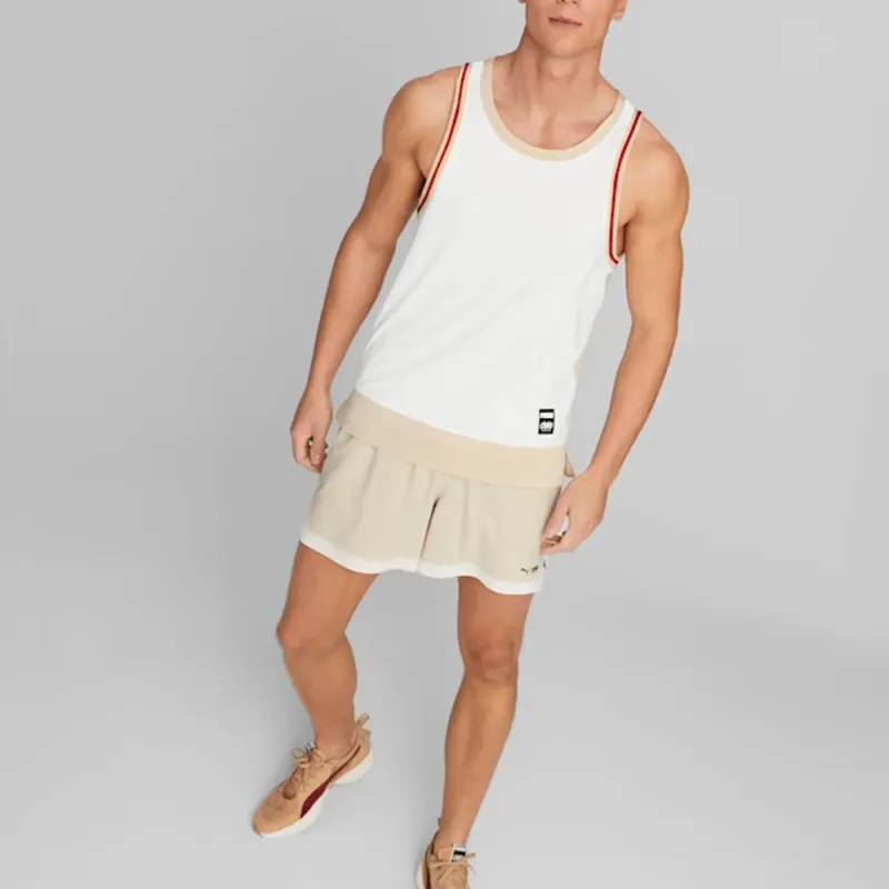 PUMA Puma X Ciele Co branded Series Tank Tops Men's White-2
