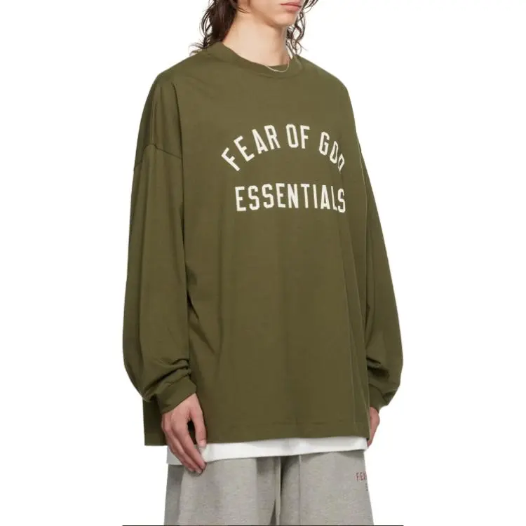 Fear Of God Essentials Jersey Long Sleeve Tee-3