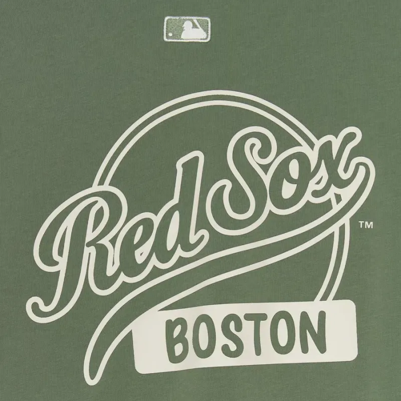 MLB Boston Red Sox Overfit T Shirt Unisex Green-2