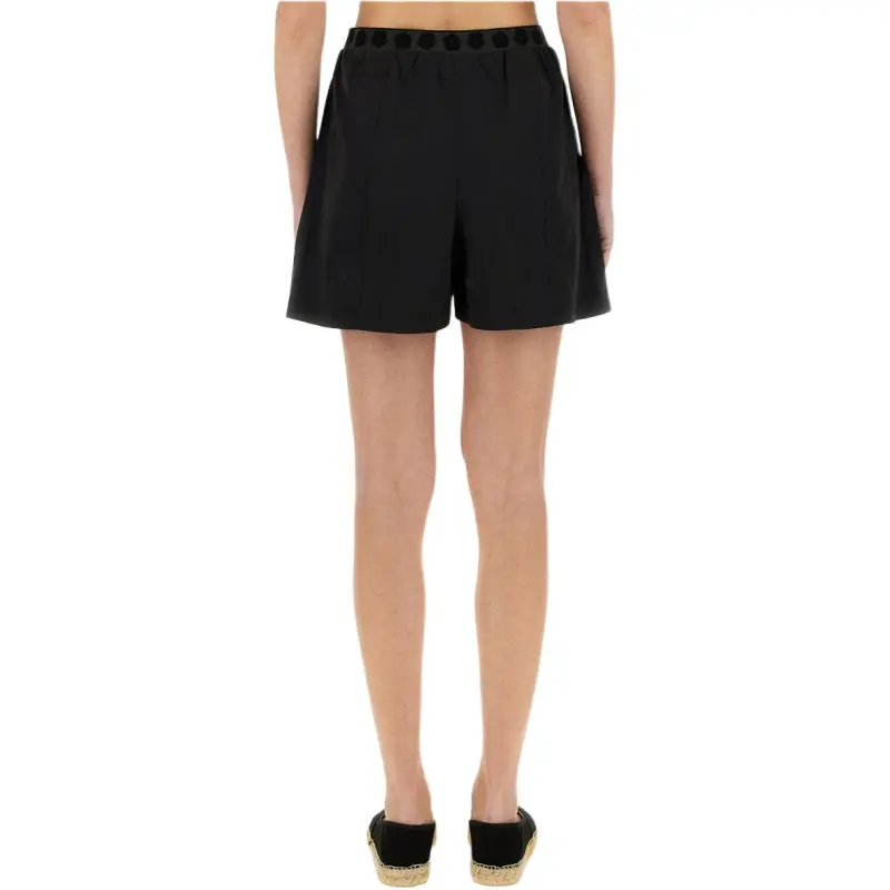 KENZO Boke Flower Patch Drawstring Shorts-2