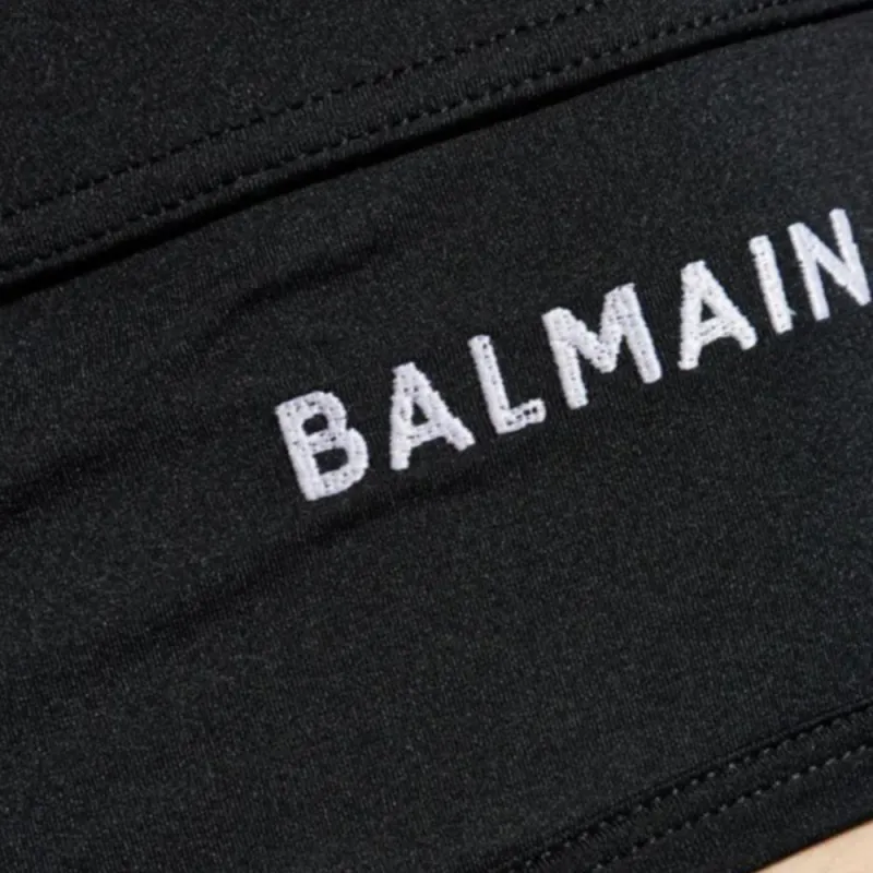 BALMAIN Drawstring Swim Briefs-3