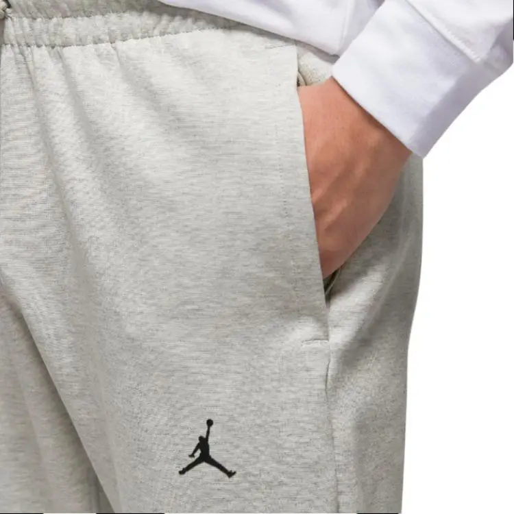 Jordan SportHOOP FW24 Dri-FIT Casual Pants Men's Heather Gray-3