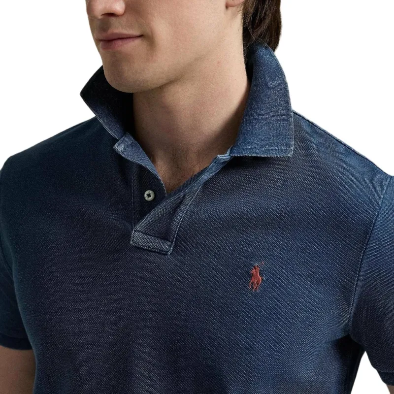Ralph Lauren Polo Shirt Men's Indigo-4