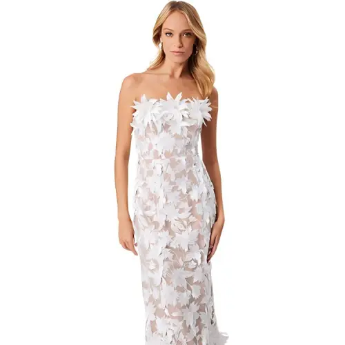 ELLIATTCOLLECTIVE Sleeveless Dress Women's White