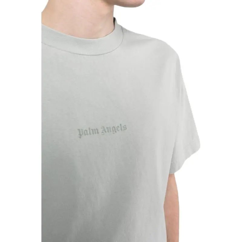 PALM ANGELS Gd Reverse Logo Tee-4