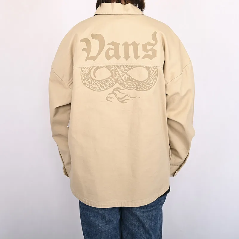 Vans Jackets Men Brown-3
