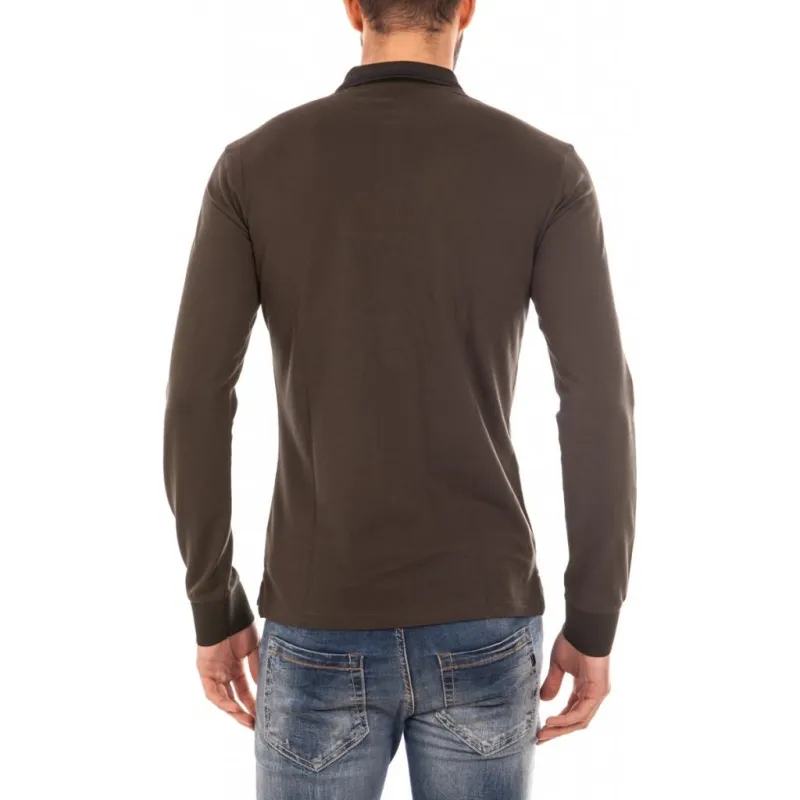 ARMANI JEANS Polo Shirt Men's Dark Green-1