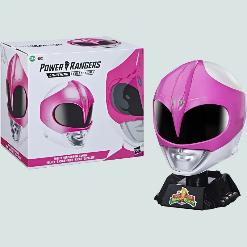 Hasbro Power Rangers Super Hero Team, Dino Thunder Team, Helmet Scale Figures-3