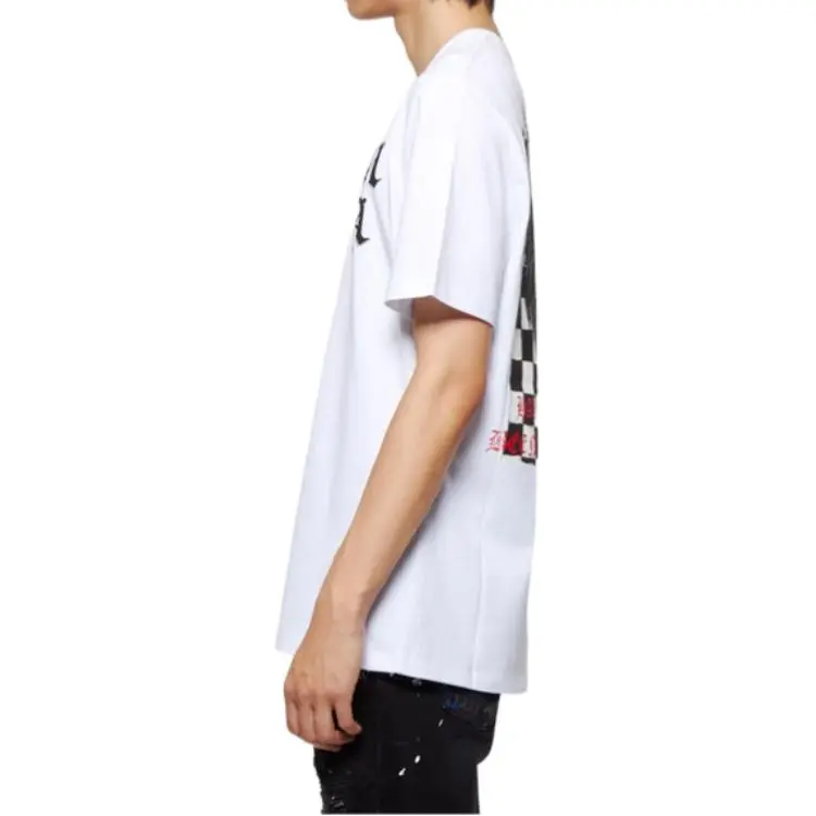 AMIRI X Wes Lang Checker Skull Tee-3