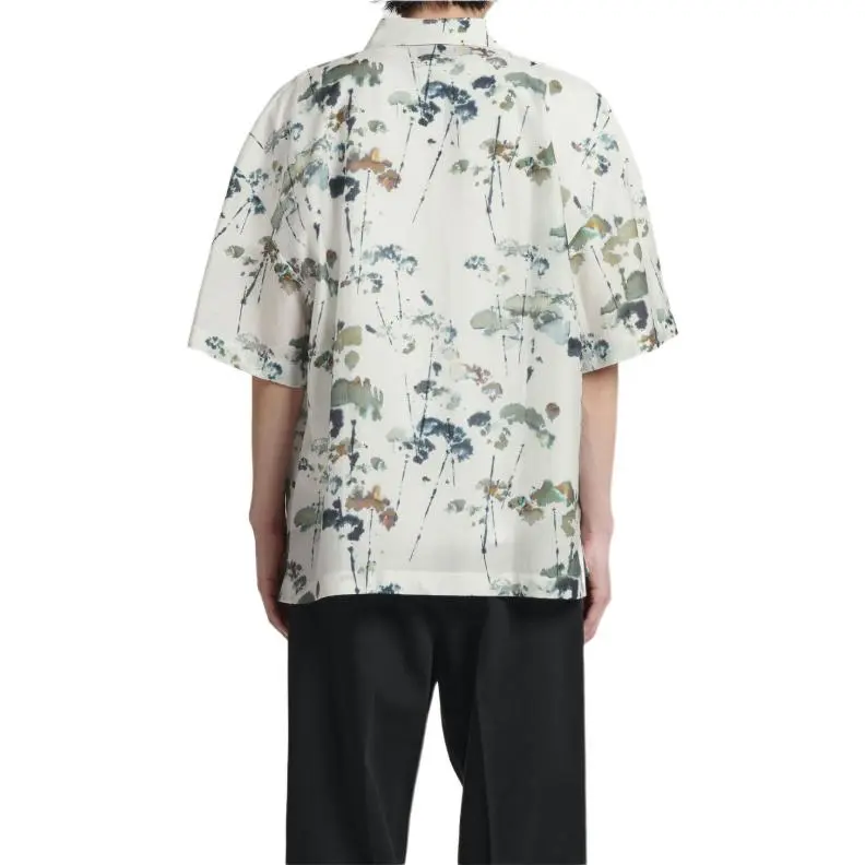 COS Shirts Men White/Green-3