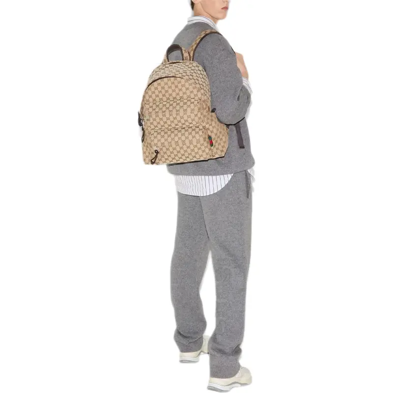 GUCCI Knitted Sweatpants Men's Gray-3