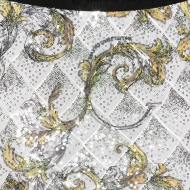 VERSACE JEANS COUTURE Barocco Midi Skirt-4